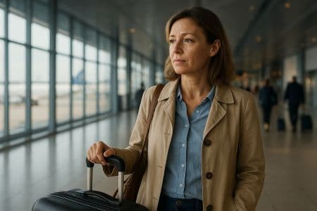 пациентка отправляется на лечение за границу